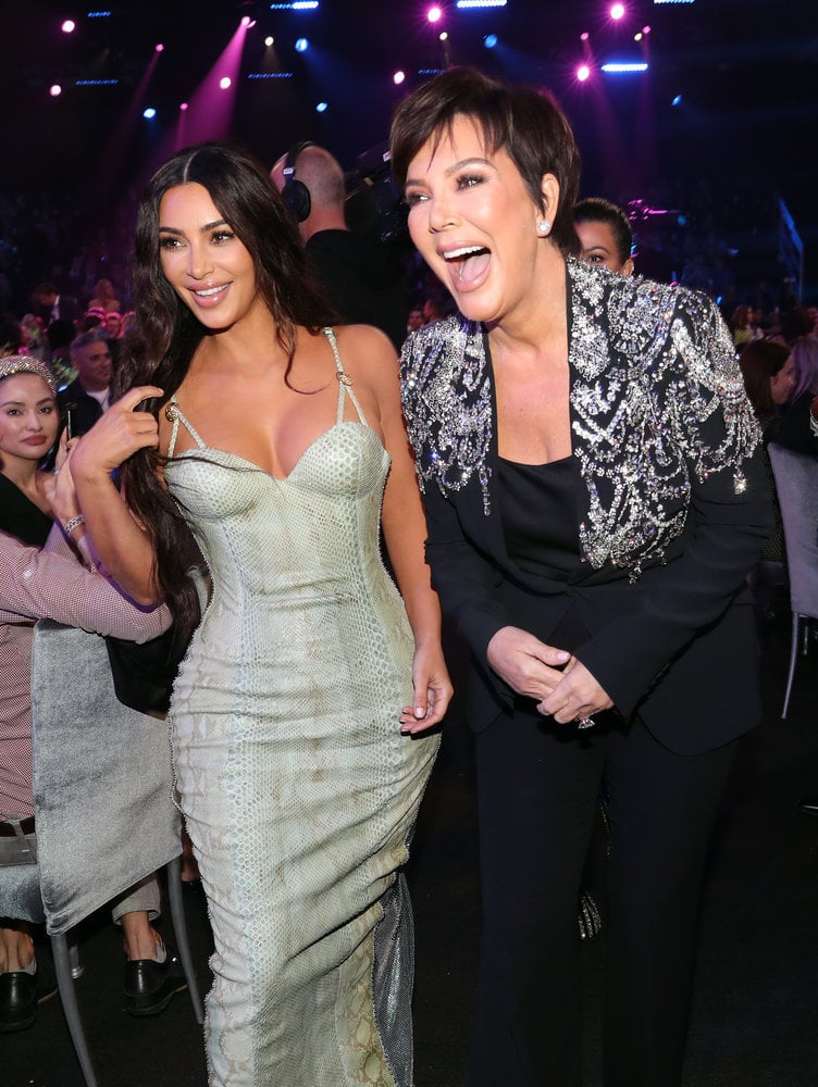 Kim Kardashian and Kris Jenner at the 2019 People's Choice Awards