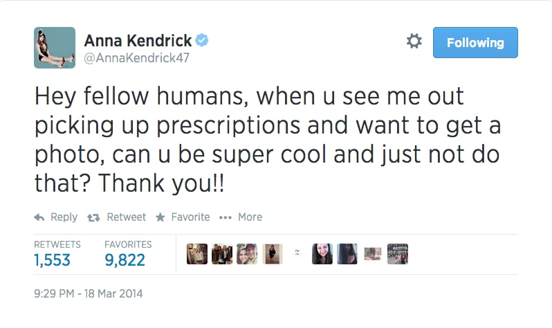 Source: Twitter user AnnaKendrick47