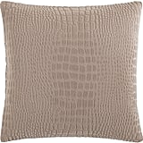 faux crocodile pillow