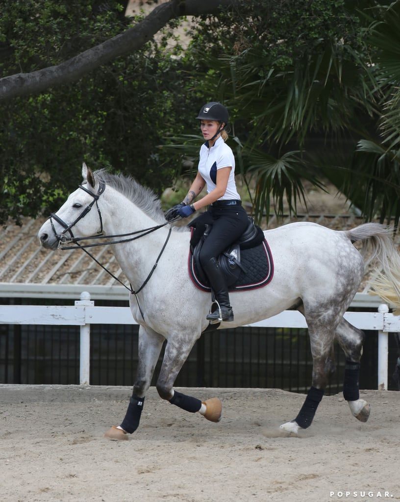 Iggy Azalea Riding Horses in LA March 2016