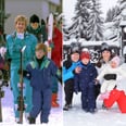 See Princess Diana's Throwback Family Ski Trip Side by Side With Will and Kate's
