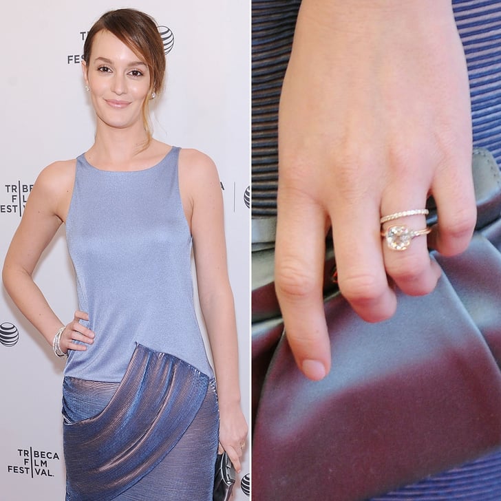 Leighton Meester | Celebrity Engagement Ring Pictures | POPSUGAR