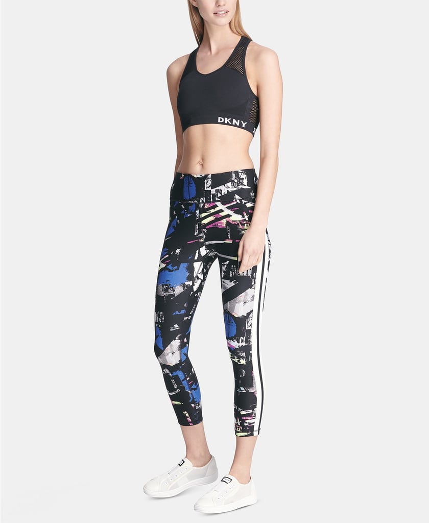 patterned sports leggings