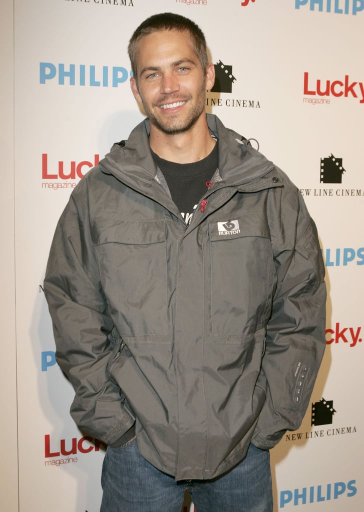 He posed at an event during the Sundance Film Festival in January 2005.