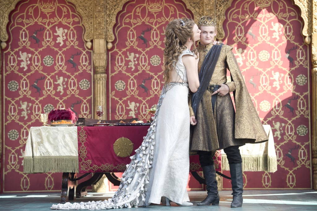 What a delightful portrait and not at all representative of what Margaery thinks of her new husband.