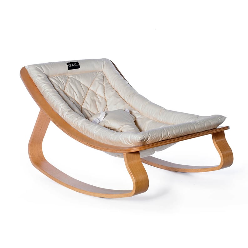 Charlie Crane Levo Oak Baby Bouncer