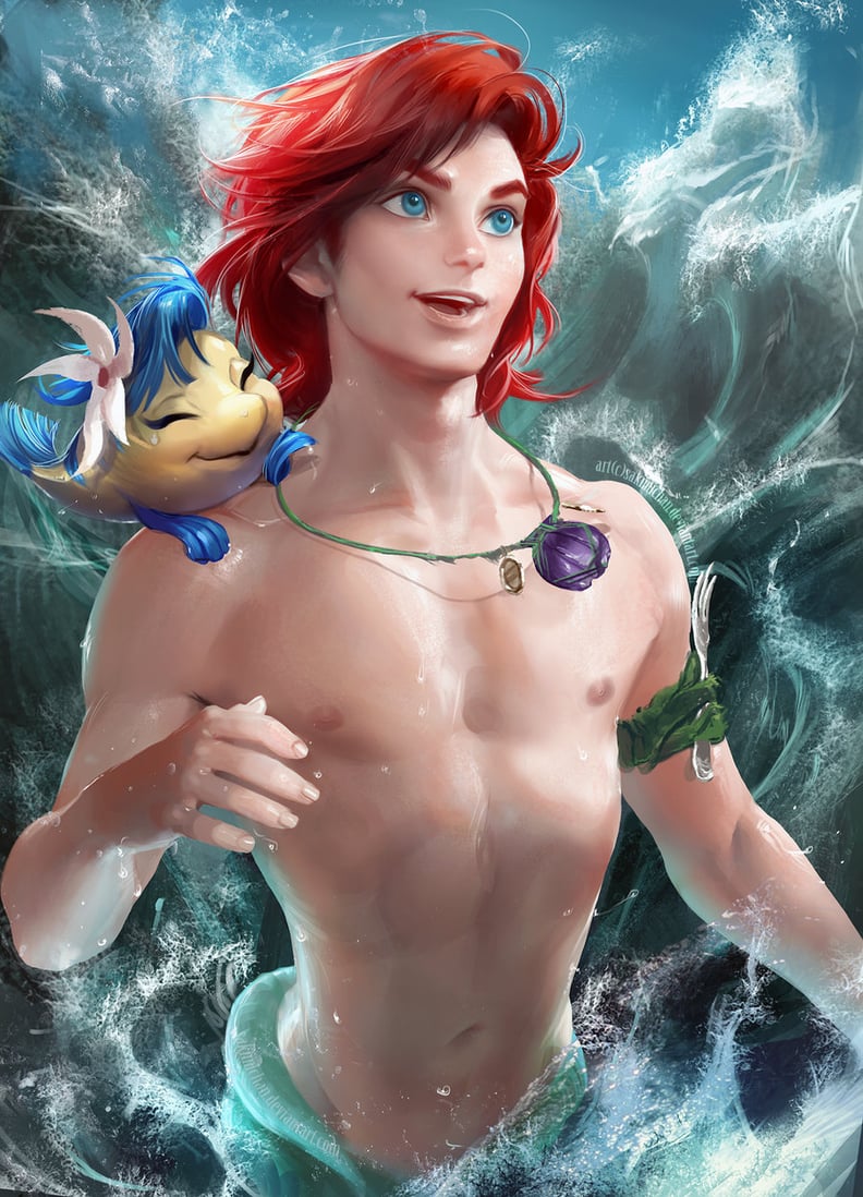 Ariel as a Man