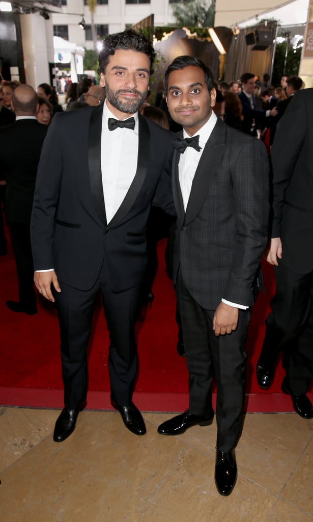 Oscar Isaac at Golden Globes 2016