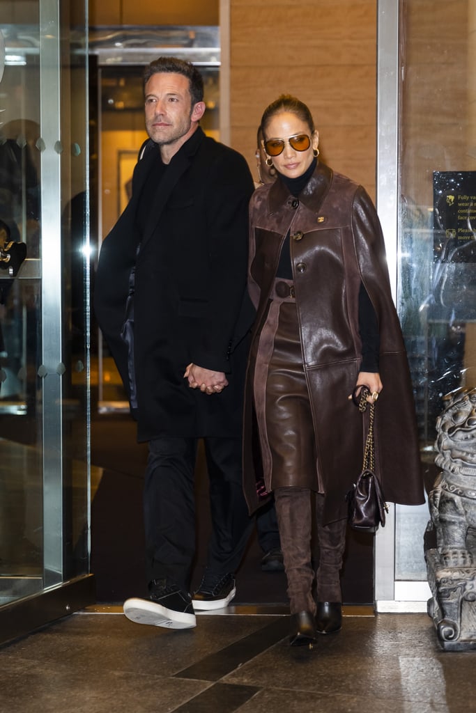 Jennifer Lopez and Ben Affleck Out in New York City in October 2021
