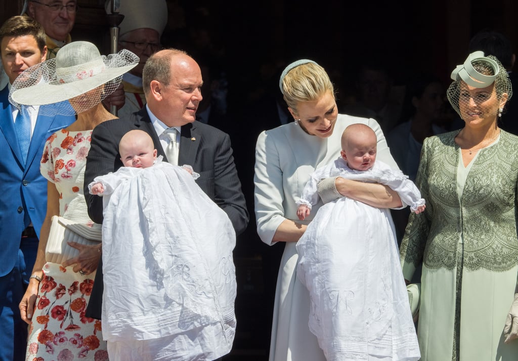 The Royal Twins of Monaco Are Baptized | Pictures
