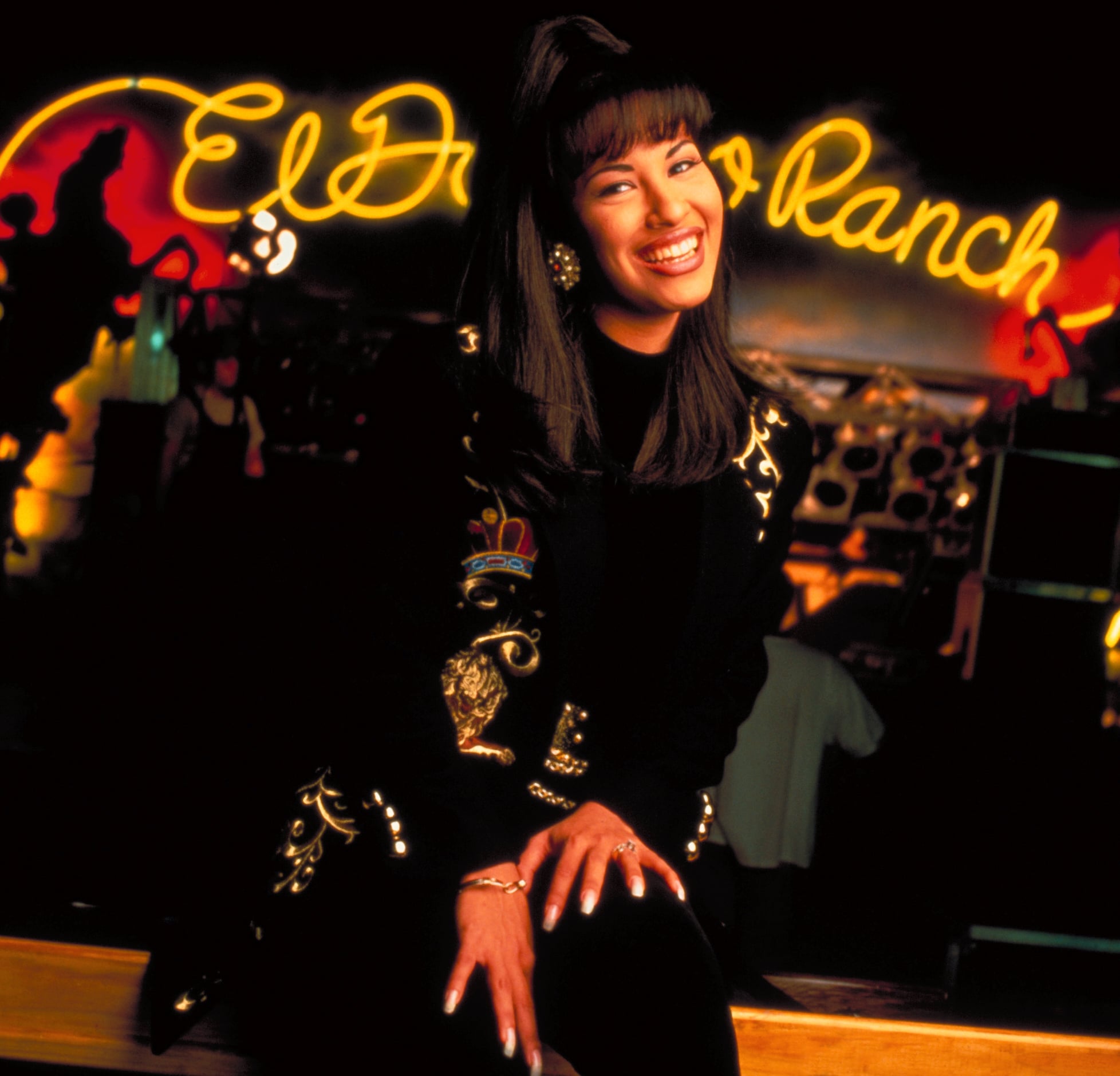Singer Selena Quintanilla Perez inside nightclub (no caps).  (Photo by Pam Francis/The LIFE Images Collection via Getty Images/Getty Images)