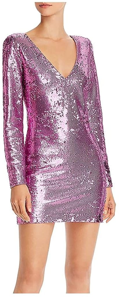 A Pink Sequin Mini: LIKELY Beverly Dress