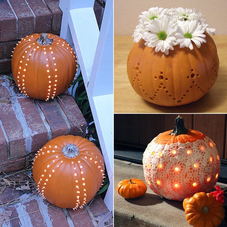Drilled Pumpkins Inspiration | POPSUGAR Home