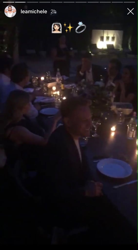 Lea Michele's Engagement Party July 2018