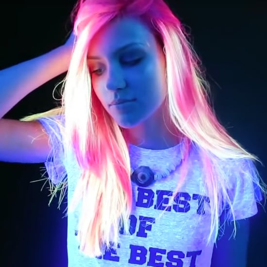 Glow-in-the-Dark Rainbow Hair Video