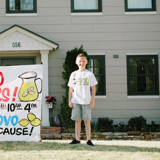 Lemonade Stand Pays For Wheelchairs