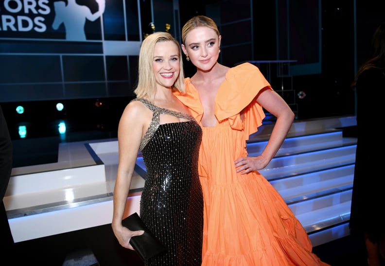 Reese Witherspoon and Kathryn Newton at the 2020 SAG Awards