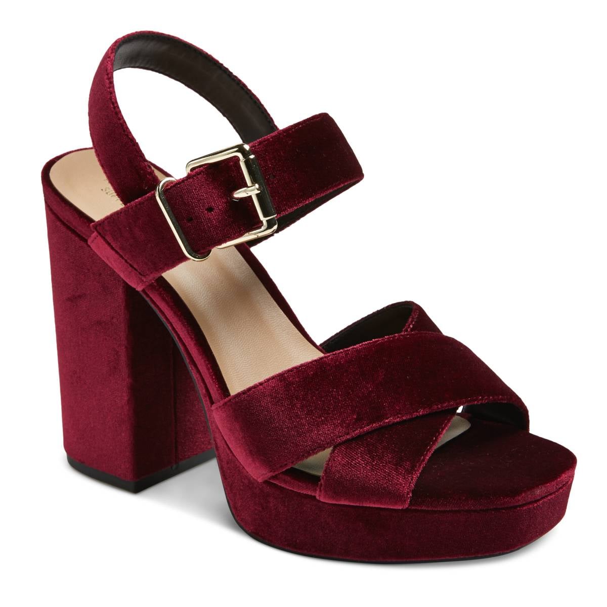 Velvet platforms clearance