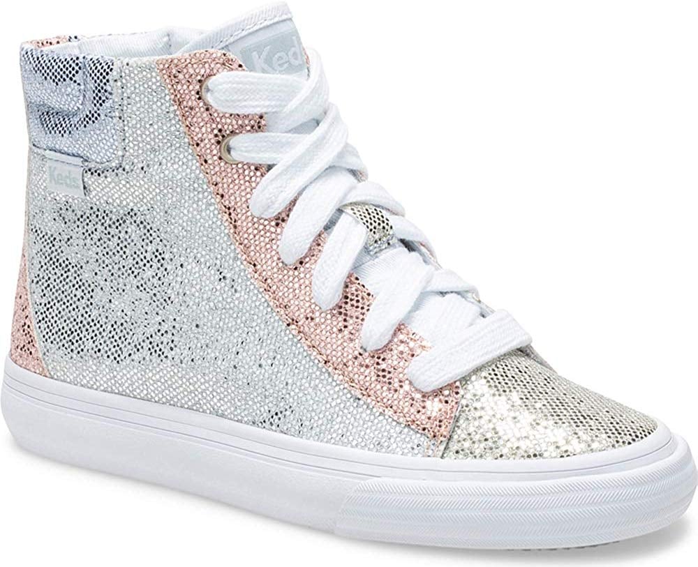 Keds Kids' Double Up High Top Sparkle Sneakers