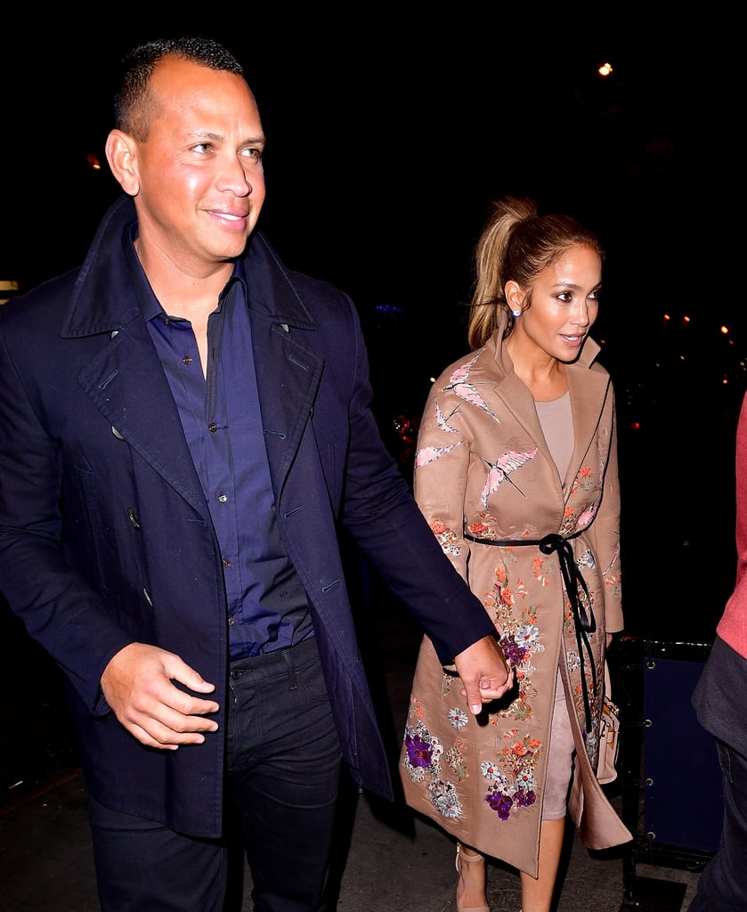 Jennifer Lopez Floral Jacket May 2017