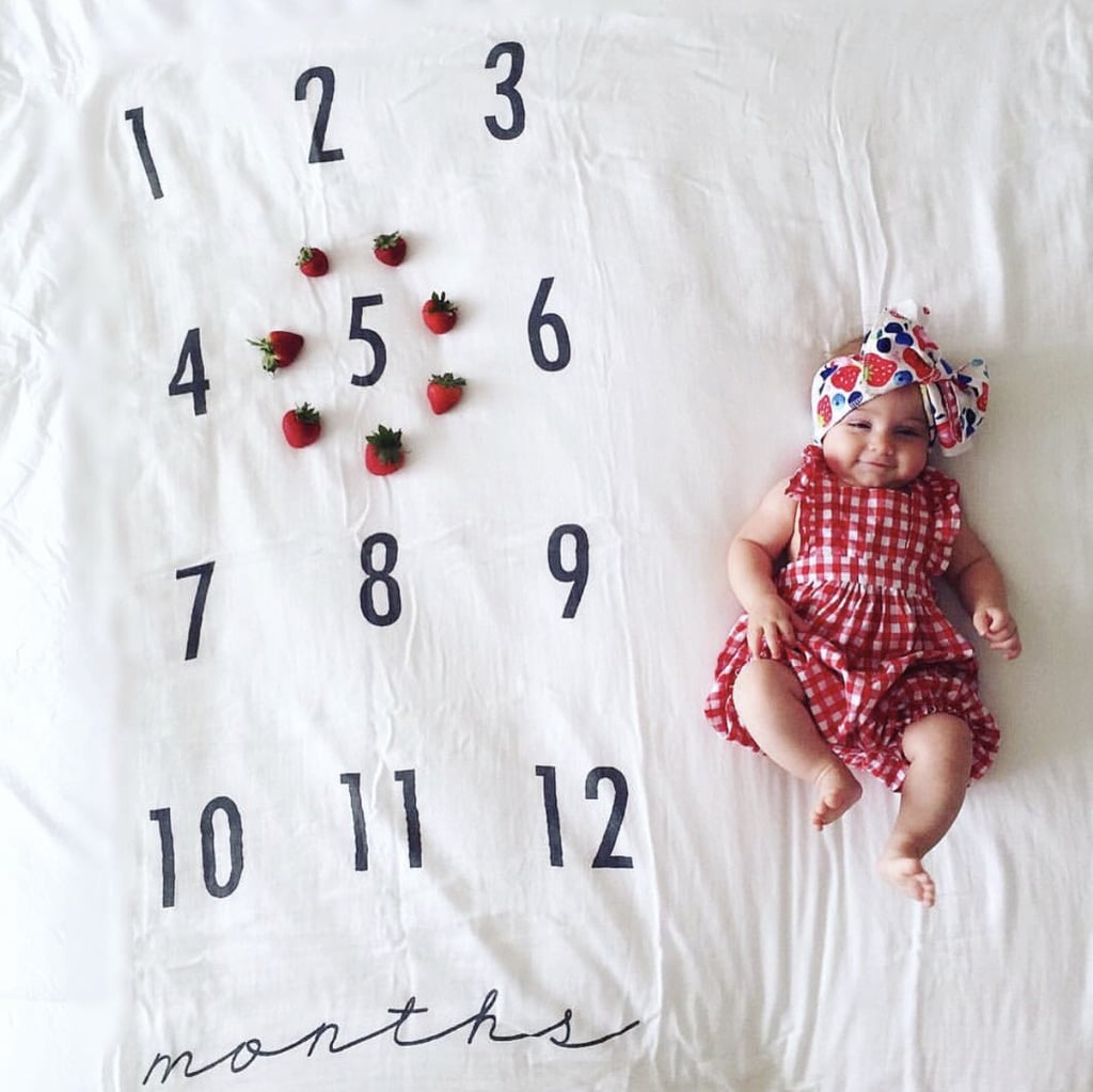 Set of 32 | Track Newborn Months Baby Milestone Stickers Holidays & Moments 
