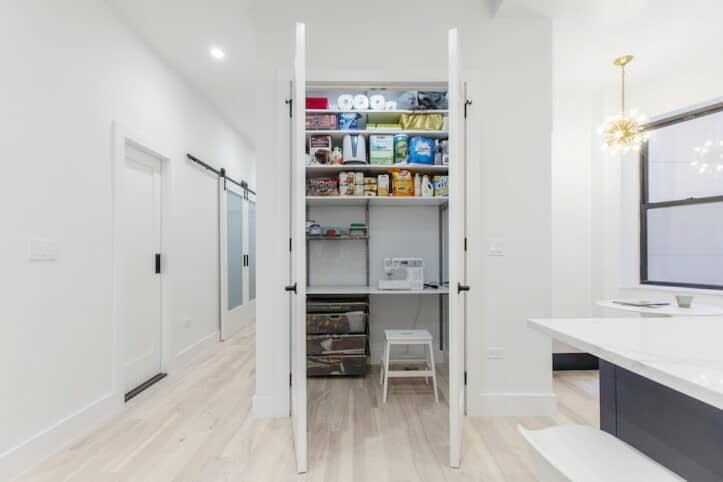 Sewing and Pantry Closet Organization