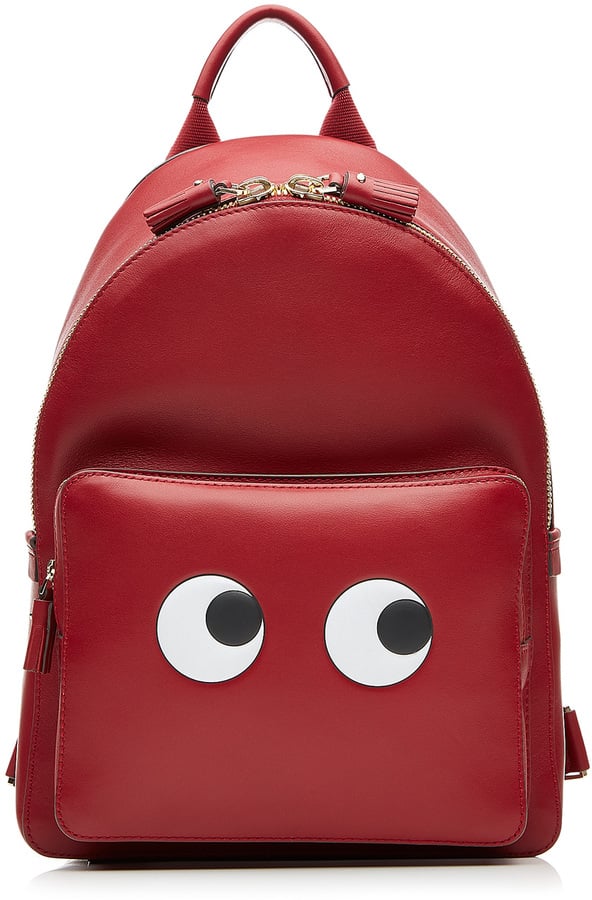 Anya Hindmarch Leather Eyes Mini Backpack