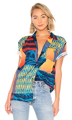 Double Rainbouu Hawaiian Shirt
