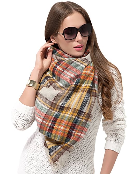 Dimore Plaid Scarf