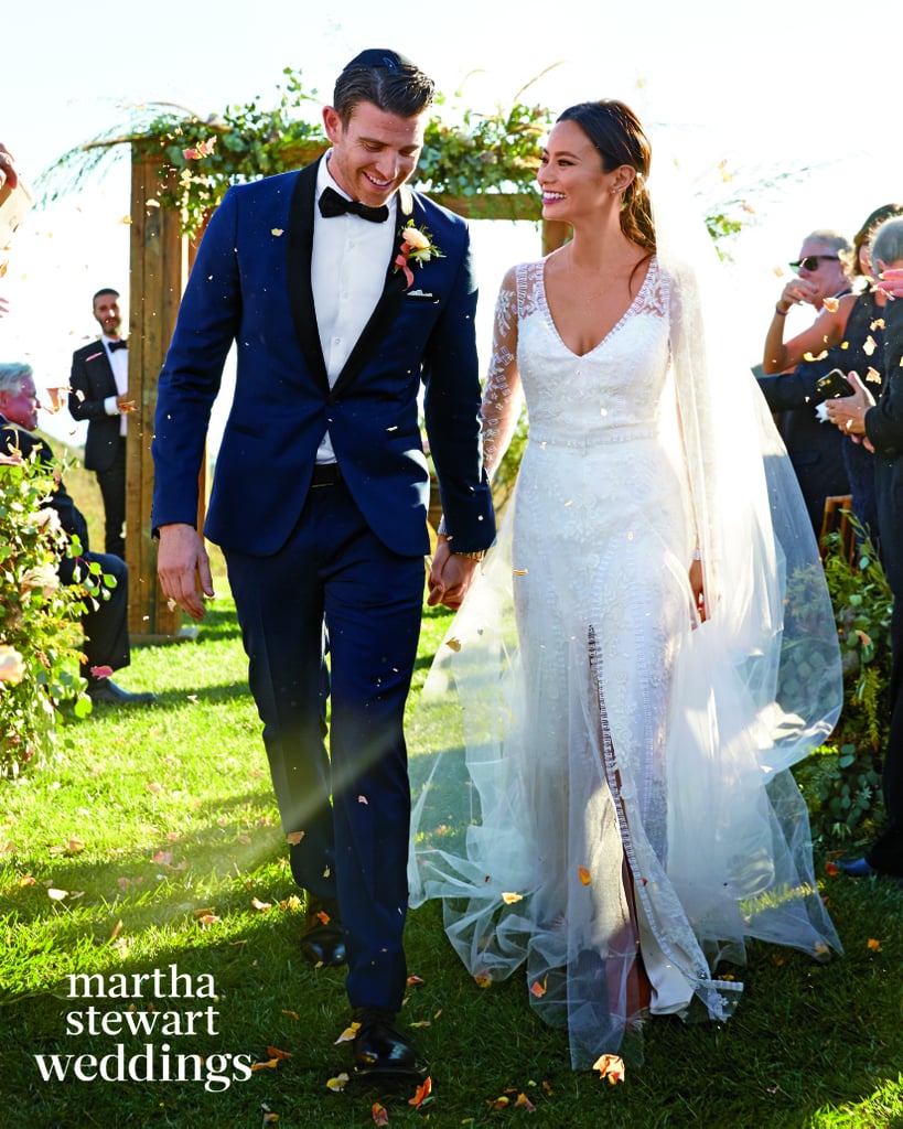 Jamie Chung's Wedding Dress in Martha Stewart Weddings 2016