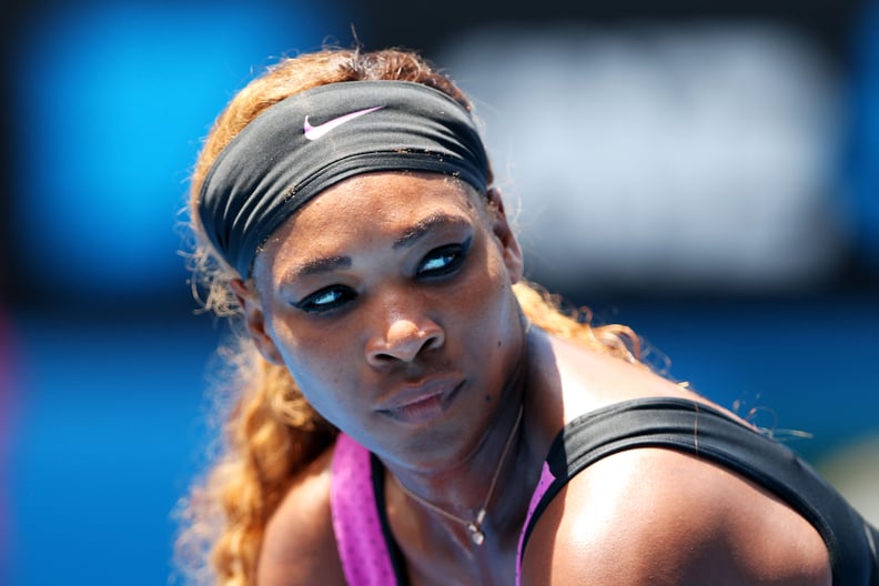 Serena Williams at the Australian Open in 2014