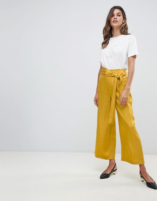 Whistles Belted Wide Leg Pants