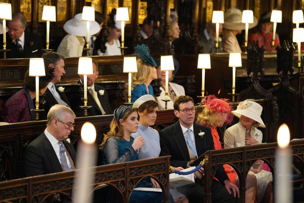 Princess Eugenie and Princess Beatrice Hats at Royal Wedding