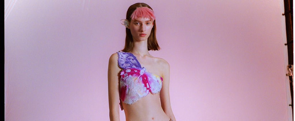 You'll Soon Be Able to Shop Dua Lipa's One-Shoulder Butterfly Crop Top