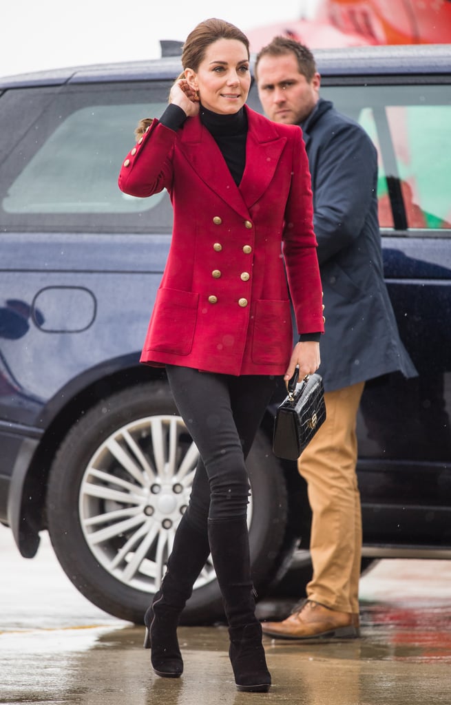 Kate Middleton Red Jacket May 2019