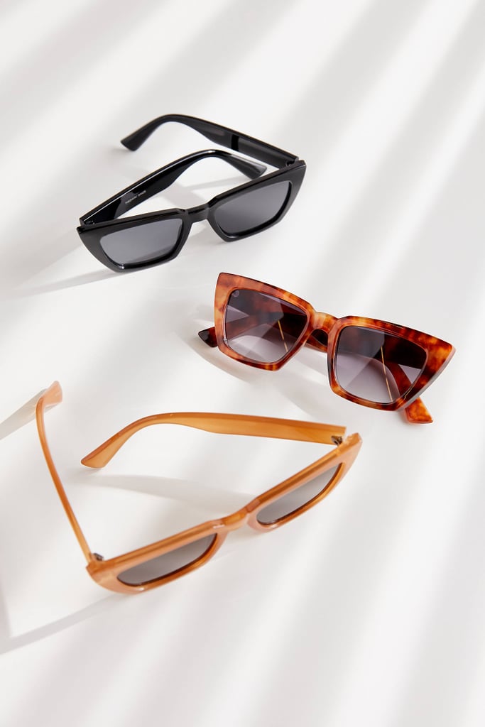 Carson Chunky Rectangle Sunglasses | Weekend Trip Packing List ...