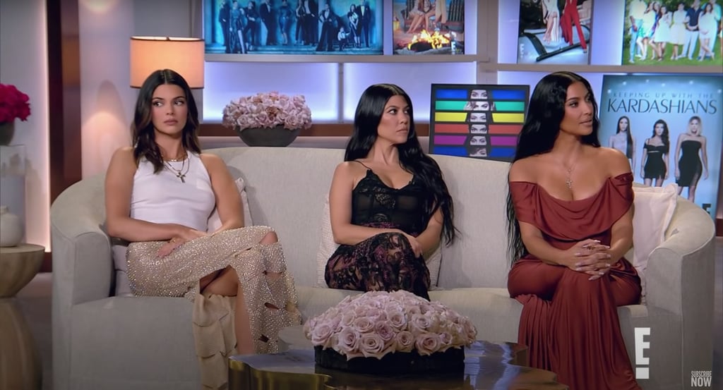 Kendall Jenner's Cutout Skirt Outfit on the KUWTK Reunion