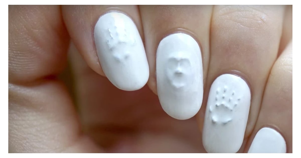 3D Ghost Nail Art for Halloween - wide 5