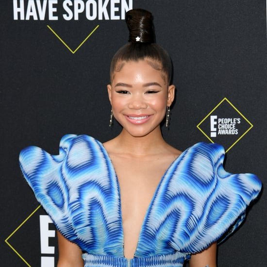 Storm Reid's Top Knot at the People’s Choice Awards 2019