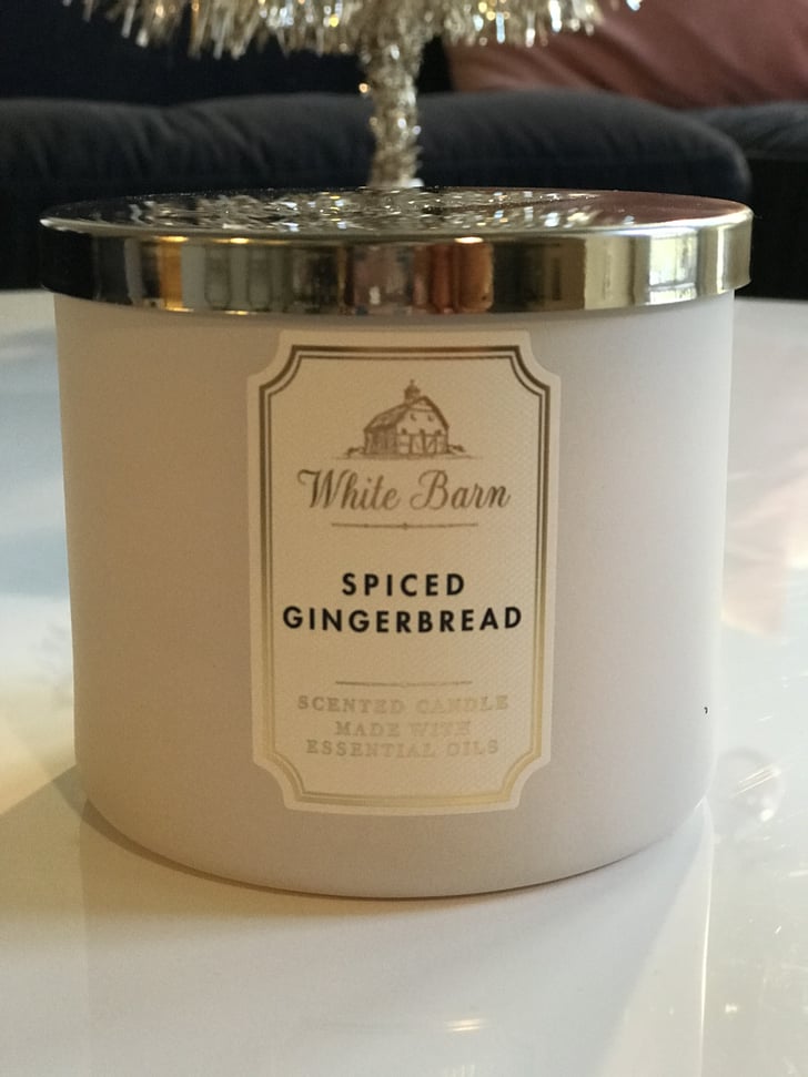 Spiced Gingerbread Best Bath & Body Works Holiday Candle Scents of