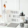 This Monochromatic First Birthday Party Is Perfect For Your "Wild One"