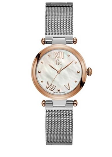 Mixed-Metal Mesh Watch