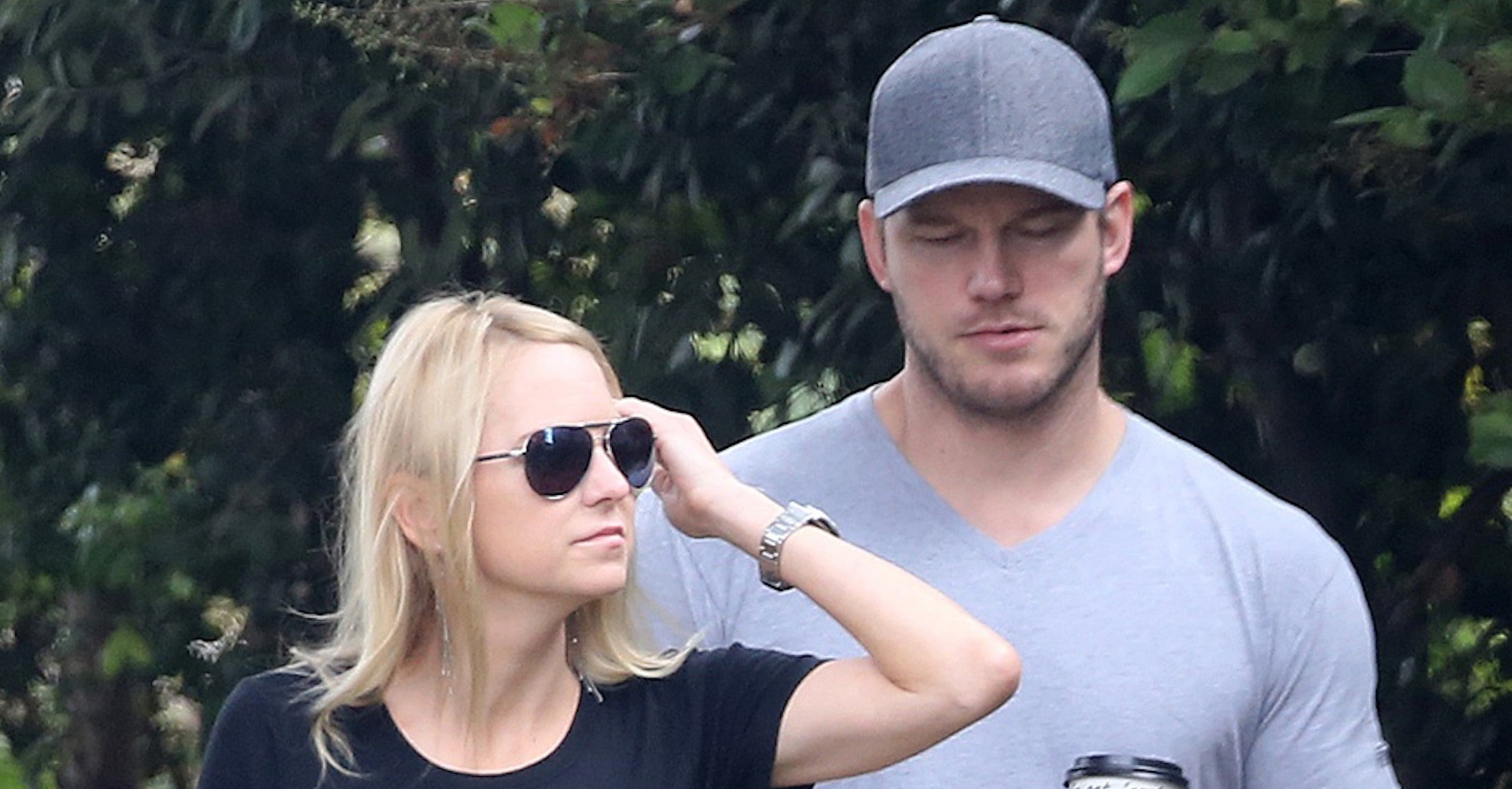 Chris Pratt and Anna Faris Out in Santa Monica August 2018 POPSUGAR
