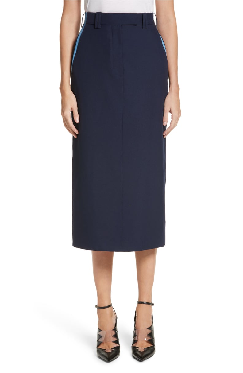 Melania's Exact Calvin Klein NYC Uniform Midi Skirt