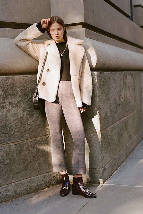 teddy peacoat