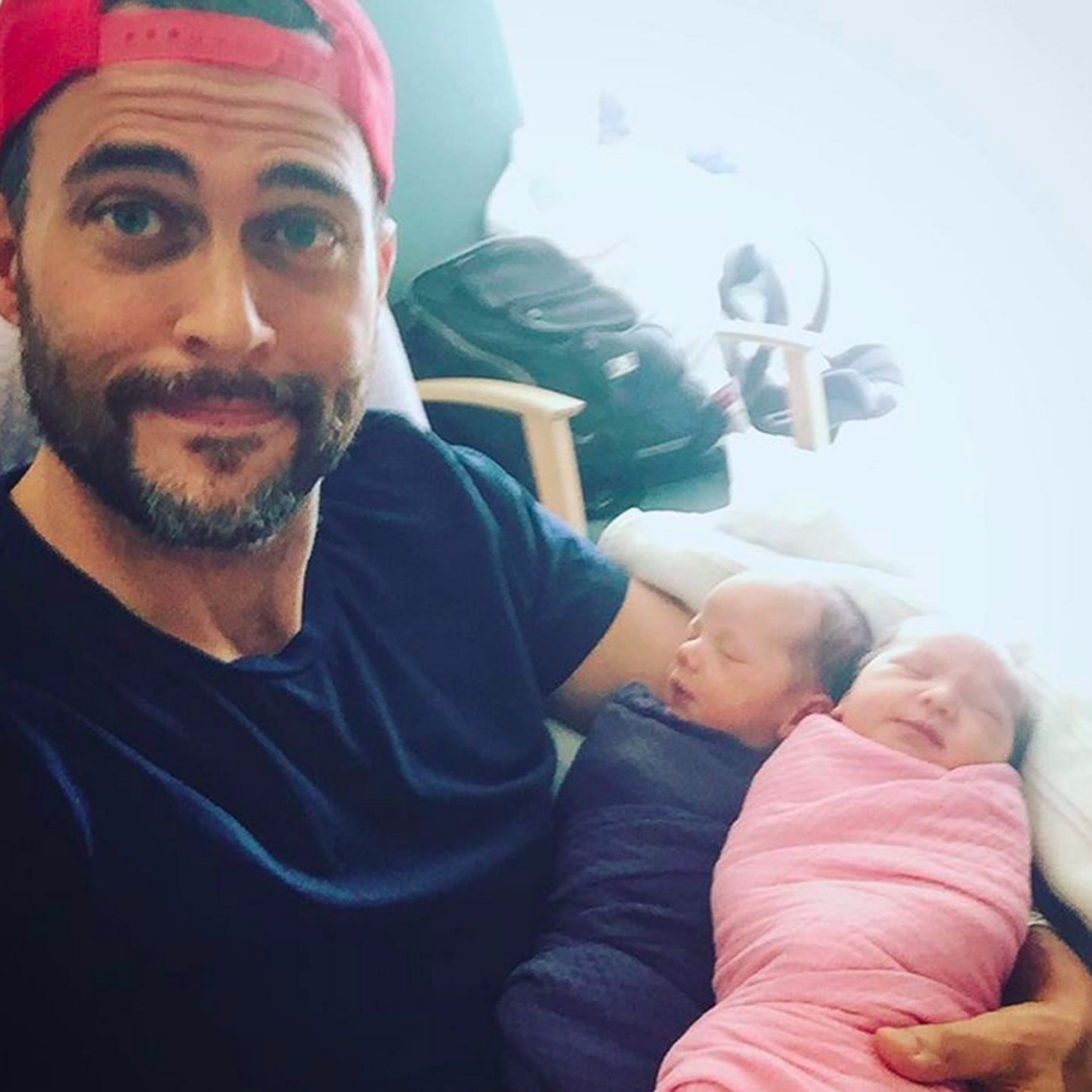 Cute Pictures of Cheyenne Jackson's Twins POPSUGAR Celebrity