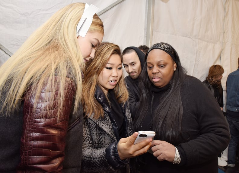 She Prepped Backstage With Makeup Artist Pat McGrath