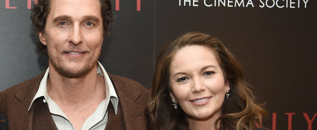 Matthew McConaughey Says Diane Lane Was His First Crush