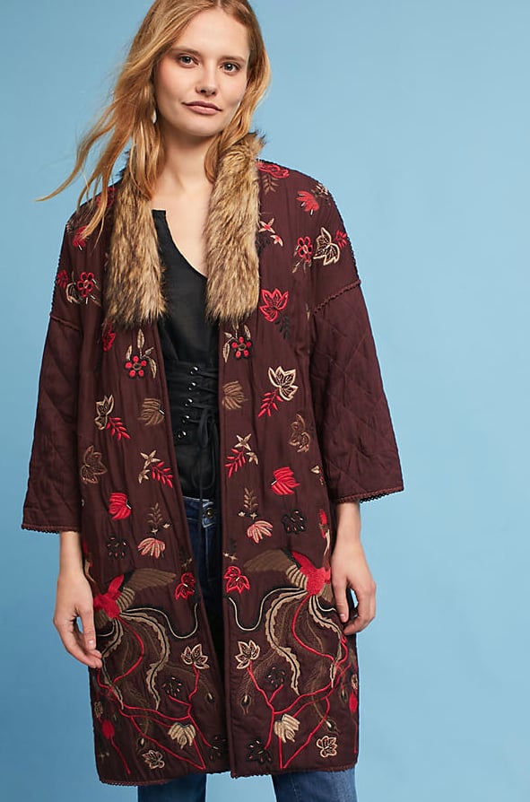 Bl-nk Aiza Embroidered Coat