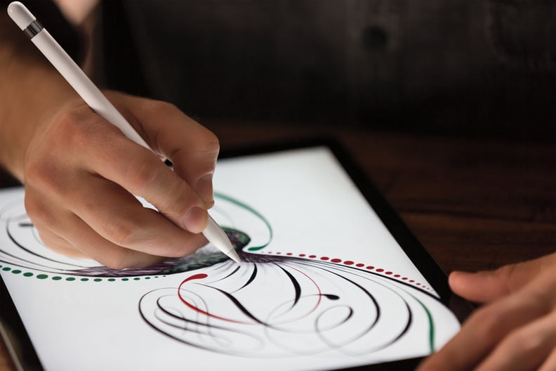 The iPad Pro and Apple Pencil in action.